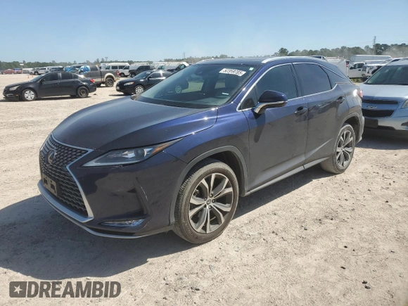 2022 Lexus RX with VIN 2T2HZMAA9NC236226, listed as a Copart auction lot 52359785 with 27,695 mi miles and Clean Title. Bid and sale history available at carsss.com. Image 1.