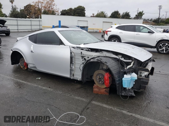 2017 Nissan 370Z Touring with VIN JN1AZ4EH1HM950052, listed as a Copart auction lot 82122764 with 0 mi miles and Non Repairable. Bid and sale history available at carsss.com. Image 4.