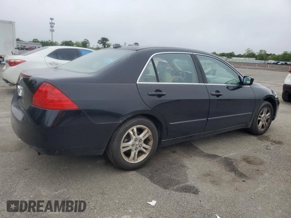 2006 Honda Accord EX-L z VIN 1HGCM568X6A018599, wystawiony jako Copart lot #58000555 z przebiegiem 158 593 mil mil oraz Szkoda całkowita • Salvage title. Historia ofert i sprzedaży dostępna na DreamBid. Obrazek 3.