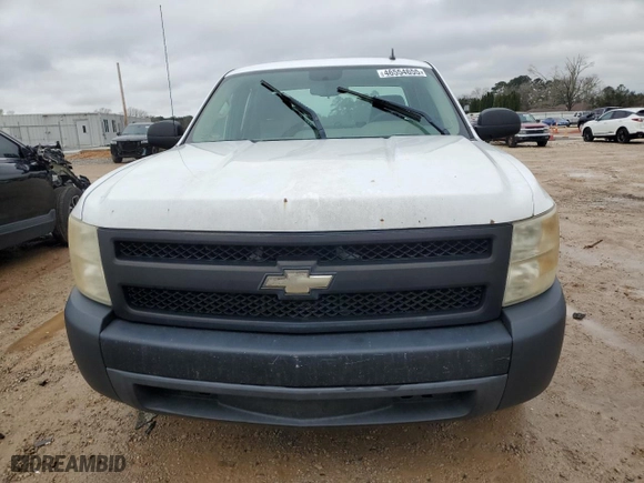 2008 Chevrolet Silverado 1500 Work Truck with VIN 1GCEC19X38Z122250, listed as a Copart auction lot 46554655 with 0 mi miles and Salvage Title. Bid and sale history available at carsss.com. Image 5.