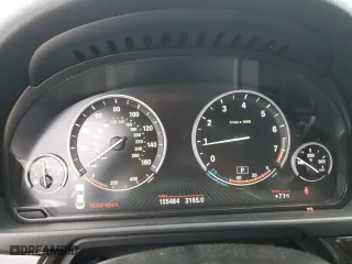 2015 BMW 5 Series 535i with VIN WBA5B1C51FD921235, listed as a Copart auction lot 50905745 with 155,484 mi miles and Salvage Title. Bid and sale history available at carsss.com. Image 9.