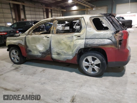 2015 GMC Terrain SLE with VIN 2GKALREK6F6349291, listed as a Copart auction lot 51473095 with 0 mi miles and Salvage Title. Bid and sale history available at carsss.com. Image 2.