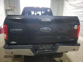 2015 Ford F-150 XLT with VIN 1FTFX1EF9FKD86097, listed as a Copart auction lot 55771465 with 152,026 mi miles and Salvage title. Bid and sale history available at DreamBid. Image 6.