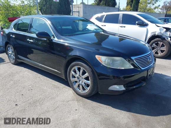 2008 Lexus LS 460 with VIN JTHBL46F385083603, listed as a IAAI auction lot 42085788 with Not Provided miles and . Bid and sale history available at DreamBid. Image 1.
