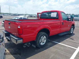 2011 Ford F-250 XL with VIN 1FTBF2AT3BEC34229, listed as a IAAI auction lot 42595342 with 273,630 mi miles and . Bid and sale history available at DreamBid. Image 4.