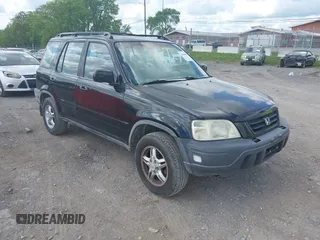 1998 Honda CR-V EX with VIN JHLRD1860WC055116, listed as a IAAI auction lot 42106613 with 278,628 mi miles. Bid and sale history available at carsss.com. Image 1.