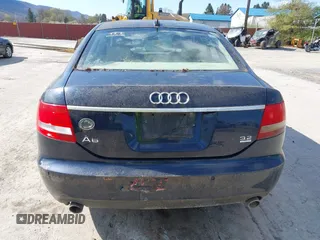 2005 Audi A6 with VIN WAUDG74F45N089129, listed as a IAAI auction lot 41971291 with 186,800 mi miles. Bid and sale history available at carsss.com. Image 6.