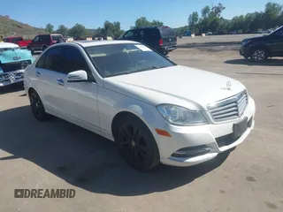 2014 Mercedes-Benz C-Class C 250 Sport with VIN WDDGF4HB1EA893149, listed as a IAAI auction lot 41865343 with 188,557 mi miles. Bid and sale history available at carsss.com. Image 1.
