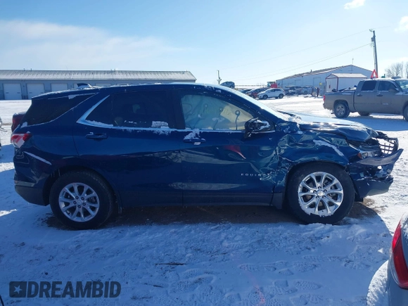 2021 Chevrolet Equinox LT z VIN 3GNAXUEV3ML384478, wystawiony jako IAAI lot #41619576 z przebiegiem 34 176 mil mil oraz . Historia ofert i sprzedaży dostępna na DreamBid. Obrazek 13.