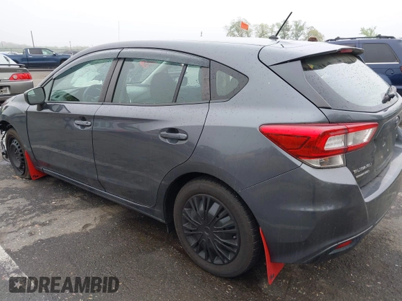 2019 Subaru Impreza with VIN 4S3GTAA69K1711062, listed as a IAAI auction lot 42187136 with 91,423 mi miles and . Bid and sale history available at DreamBid. Image 3.