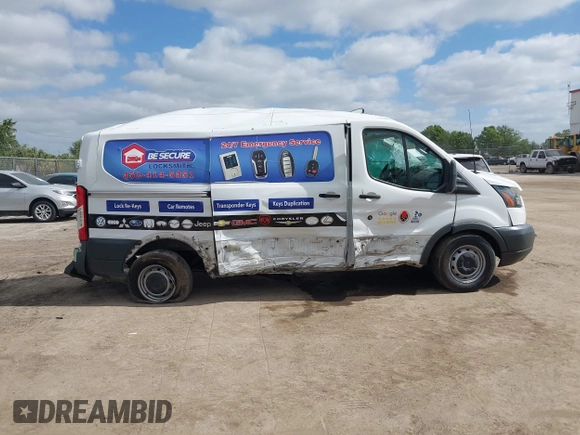 2018 Ford Transit Cargo with VIN 1FTYE1YG7JKA19193, listed as a IAAI auction lot 42155139 with Not Provided miles and . Bid and sale history available at carsss.com. Image 12.