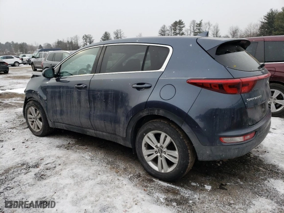 2017 Kia Sportage LX with VIN KNDPM3AC1H7117635, listed as a Copart auction lot 88633825 with 120,793 mi miles and Salvage Title. Bid and sale history available at carsss.com. Image 2.