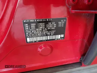 2016 Honda HR-V EX with VIN 3CZRU6H54GM724743, listed as a Copart auction lot 56488925 with 90,969 mi miles and Salvage Title. Bid and sale history available at DreamBid. Image 12.