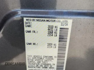 2017 Nissan LEAF SV with VIN 1N4BZ0CP1HC302162, listed as a Copart auction lot 62365315 with 60,281 mi miles and Salvage title. Bid and sale history available at DreamBid. Image 13.