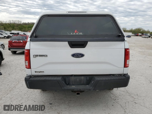 2016 Ford F-150 XL with VIN 1FTMF1CP0GKD10534, listed as a Copart auction lot 50869025 with 307,869 mi miles and Salvage Title. Bid and sale history available at carsss.com. Image 6.