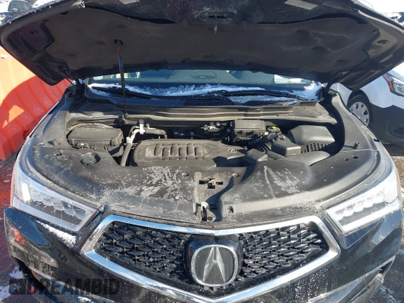 2017 Acura MDX w/Technology Pkg with VIN 5FRYD4H57HB006808, listed as a IAAI auction lot 41350211 with 164,719 mi miles. Bid and sale history available at carsss.com. Image 10.