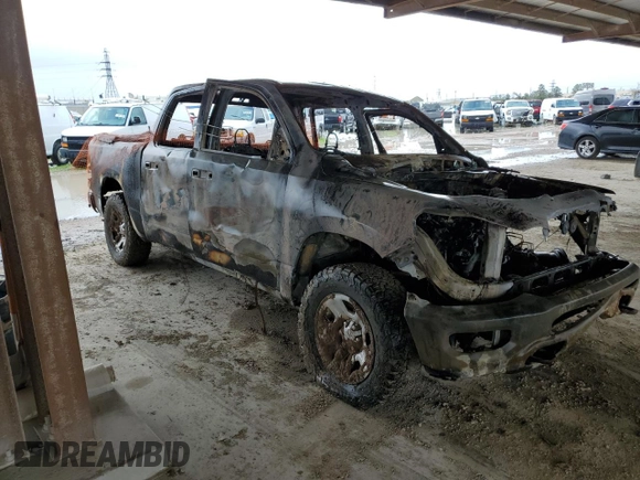 2024 Ram 1500 Tradesman with VIN 1C6SRFGT1RN152555, listed as a Copart auction lot 47294755 with Not provided miles and Non repairable. Bid and sale history available at DreamBid. Image 4.