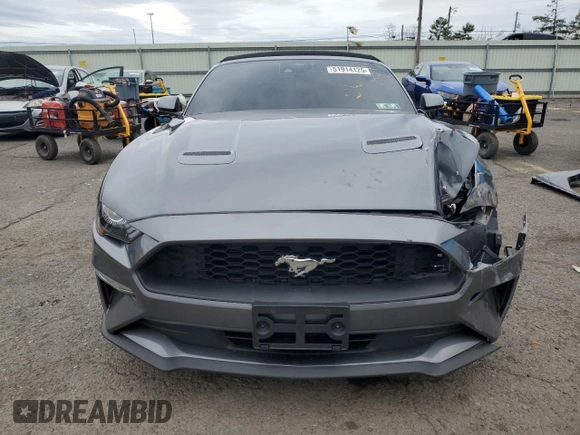 2022 Ford Mustang EcoBoost with VIN 1FATP8UH2N5104383, listed as a Copart auction lot 51914125 with 90,088 mi miles and Salvage Title. Bid and sale history available at carsss.com. Image 5.