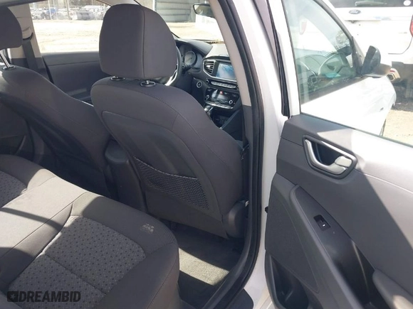 2018 Hyundai Ioniq Hybrid Blue with VIN KMHC65LC9JU100375, listed as a IAAI auction lot 41459280 with 85,209 mi miles. Bid and sale history available at carsss.com. Image 8.