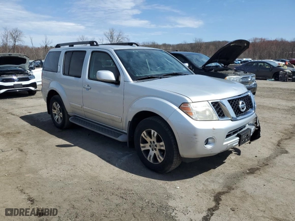 2011 Nissan Pathfinder LE with VIN 5N1AR1NB5BC623749, listed as a Copart auction lot 51309485 with 199,545 mi miles and Salvage Title. Bid and sale history available at carsss.com. Image 4.