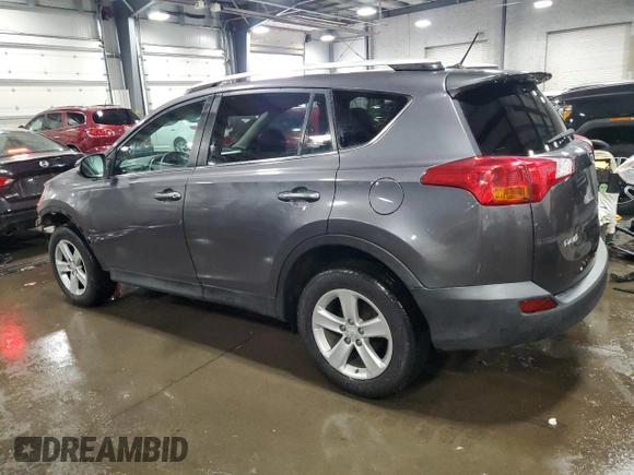 2014 Toyota RAV4 XLE with VIN 2T3RFREV1EW143721, listed as a Copart auction lot 49732805 with 94,676 mi miles and Salvage Title. Bid and sale history available at DreamBid. Image 2.