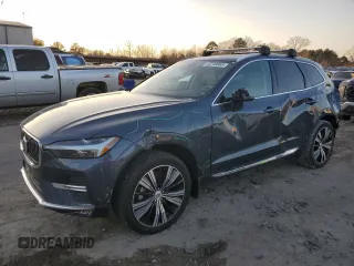 2022 Volvo XC60 Inscription with VIN YV4L12DL0N1014604, listed as a Copart auction lot 43248965 with 53,739 mi miles and Salvage Title. Bid and sale history available at carsss.com. Image 1.