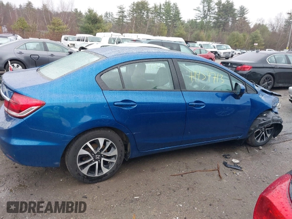 2015 Honda Civic EX with VIN 2HGFB2F86FH557370, listed as a IAAI auction lot 41954713 with 224,242 mi miles and . Bid and sale history available at DreamBid. Image 13.