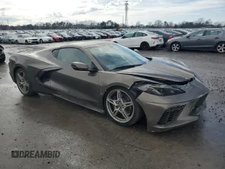 2021 Chevrolet Corvette 2LT with VIN 1G1YB2D40M5110151, listed as a Copart auction lot 50447265 with 9,081 mi miles and Salvage Title. Bid and sale history available at carsss.com. Image 4.