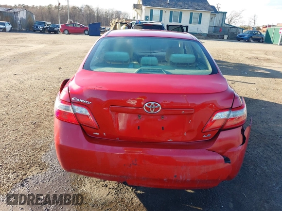 2008 Toyota Camry LE with VIN 4T1BE46KX8U230025, listed as a IAAI auction lot 41667587 with 105,799 mi miles. Bid and sale history available at carsss.com. Image 16.