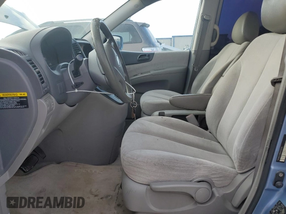 2006 Kia Sedona LX with VIN KNDMB233866043536, listed as a Copart auction lot 74876814 with 193,513 mi miles and Salvage Title. Bid and sale history available at carsss.com. Image 7.