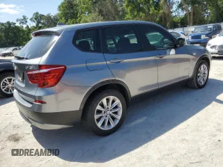 2013 BMW X3 xDrive28i with VIN 5UXWX9C54D0D05185, listed as a Copart auction lot 55397885 with 126,799 mi miles and Clean Title. Bid and sale history available at DreamBid. Image 3.