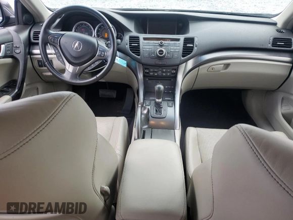 2013 Acura TSX Technology with VIN JH4CU2F62DC009391, listed as a Copart auction lot 62997505 with 134,844 mi miles and Salvage title. Bid and sale history available at DreamBid. Image 8.