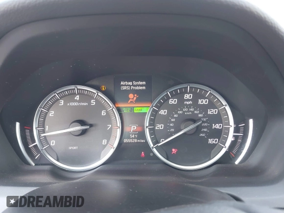2017 Acura TLX V6 w/Technology Pkg with VIN 19UUB2F57HA002961, listed as a IAAI auction lot 41482815 with 55,528 mi miles and . Bid and sale history available at DreamBid. Image 7.