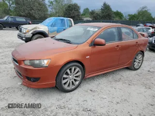 2009 Mitsubishi Lancer GTS with VIN JA3AU86WX9U027939, listed as a Copart auction lot 53817935 with 182,322 mi miles and Clean Title. Bid and sale history available at DreamBid. Image 1.