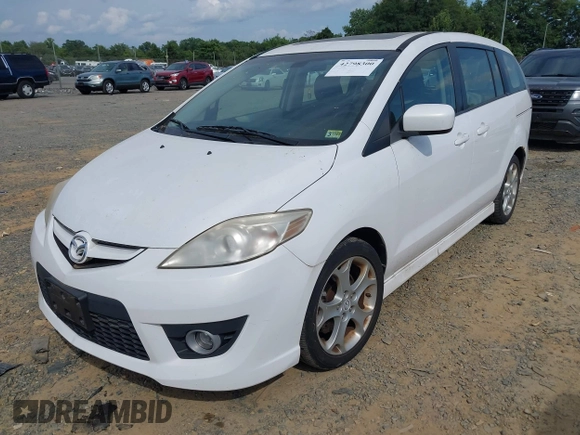 2010 Mazda 5 Sport with VIN JM1CR2W3XA0365416, listed as a IAAI auction lot 42798300 with 149,235 mi miles and . Bid and sale history available at DreamBid. Image 2.
