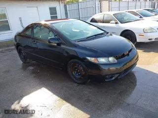 2010 Honda Civic Cpe LX with VIN 2HGFG1B60AH524485, listed as a IAAI auction lot 41735611 with 196,630 mi miles. Bid and sale history available at carsss.com. Image 1.