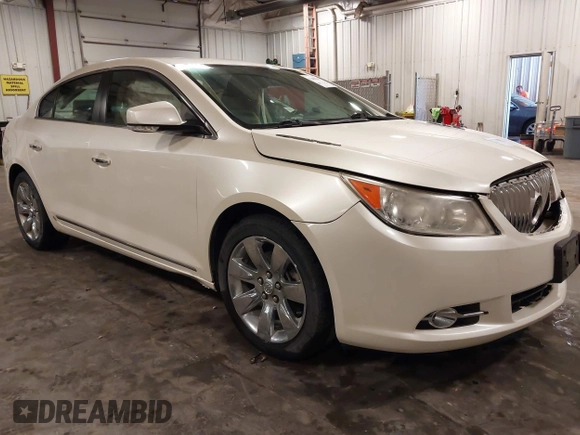 2012 Buick LaCrosse Premium 2 with VIN 1G4GF5E32CF105505, listed as a IAAI auction lot 42498399 with 168,814 mi miles and . Bid and sale history available at DreamBid. Image 1.