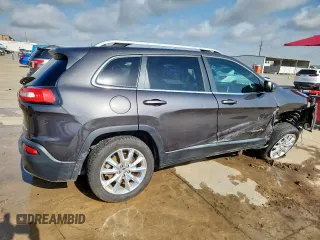 2014 Jeep Cherokee Limited with VIN 1C4PJLDS0EW238119, listed as a Copart auction lot 61607495 with 181,689 mi miles and Salvage title. Bid and sale history available at DreamBid. Image 3.