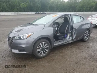 2021 Nissan Versa SV with VIN 3N1CN8EV6ML917506, listed as a Copart auction lot 60852975 with 22,331 mi miles and Salvage title. Bid and sale history available at DreamBid. Image 1.