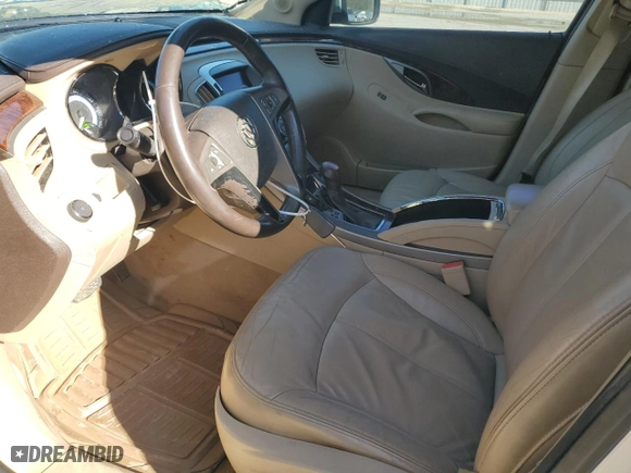 2012 Buick LaCrosse Leather with VIN 1G4GC5ER9CF318982, listed as a Copart auction lot 49837835 with 186,041 mi miles and Salvage Title. Bid and sale history available at carsss.com. Image 7.