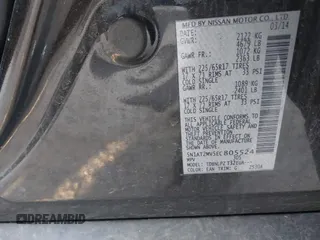 2014 Nissan Rogue SV with VIN 5N1AT2MV5EC805524, listed as a IAAI auction lot 41296075 with 91,938 mi miles and . Bid and sale history available at carsss.com. Image 9.