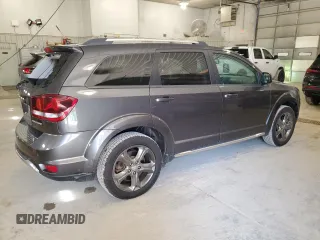 2015 Dodge Journey Crossroad with VIN 3C4PDCGG7FT645490, listed as a Copart auction lot 51214075 with 138,518 mi miles and Salvage Title. Bid and sale history available at DreamBid. Image 3.