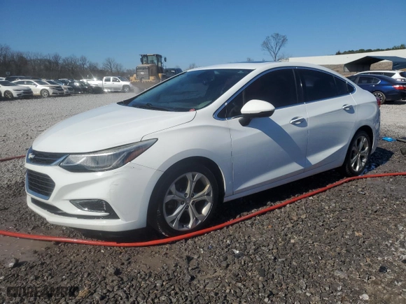 2016 Chevrolet Cruze Premier with VIN 1G1BG5SM0G7238734, listed as a Copart auction lot 47761365 with 93,129 mi miles and Salvage Title. Bid and sale history available at carsss.com. Image 1.