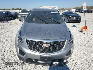 2023 Cadillac XT5 FWD Premium Luxury with VIN 1GYKNCRS6PZ100071, listed as a Copart auction lot 76248224 with 25,613 mi miles and Salvage Title. Bid and sale history available at carsss.com. Image 5.
