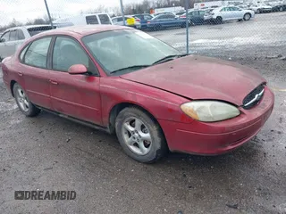 2001 Ford Taurus SES with VIN 1FAFP55U11A283914, listed as a IAAI auction lot 41110448 with 169,017 mi miles. Bid and sale history available at carsss.com. Image 1.