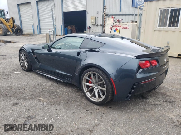 2019 Chevrolet Corvette Grand Sport 2LT with VIN 1G1YX2D73K5119516, listed as a Copart auction lot 70711984 with 92,847 mi miles and Clean Title. Bid and sale history available at carsss.com. Image 2.