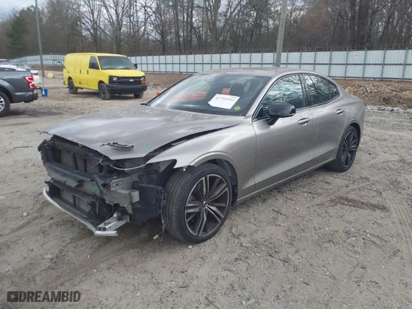 2019 Volvo S60 R-Design with VIN 7JRA22TM0KG004179, listed as a IAAI auction lot 41716942 with 27,466 mi miles. Bid and sale history available at carsss.com. Image 2.