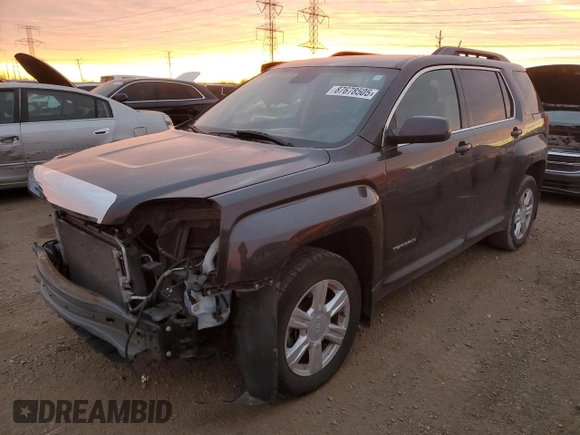 2015 GMC Terrain SLE with VIN 2GKFLWE39F6237825, listed as a Copart auction lot 87678505 with 96,125 mi miles and Salvage Title. Bid and sale history available at DreamBid. Image 1.