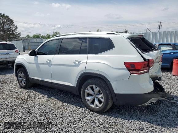 2019 Volkswagen Atlas SE with VIN 1V2LR2CA8KC572484, listed as a Copart auction lot 60793785 with 100,311 mi miles and Salvage title. Bid and sale history available at DreamBid. Image 2.