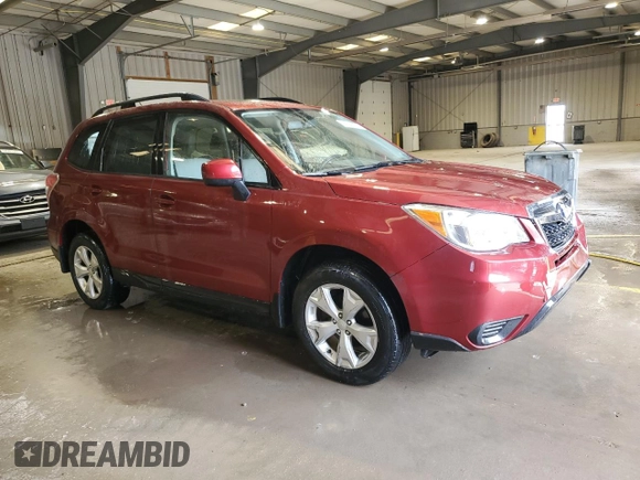 2014 Subaru Forester Premium z VIN JF2SJAEC5EH502351, wystawiony jako Copart lot #54248735 z przebiegiem 45 962 mil mil oraz Szkody całkowita. Historia ofert i sprzedaży dostępna na DreamBid. Obrazek 4.